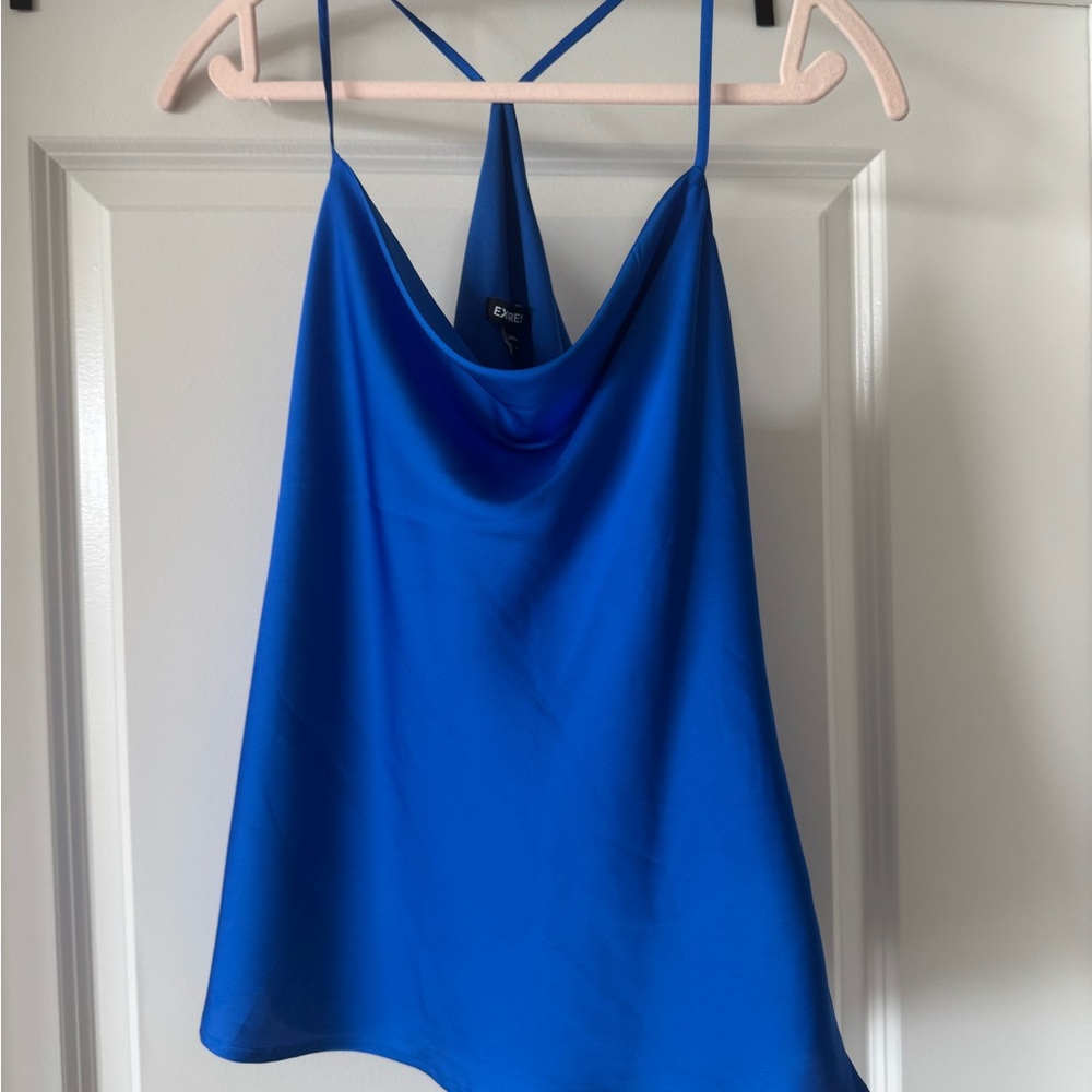Express Cobalt Blue Women's Camisole